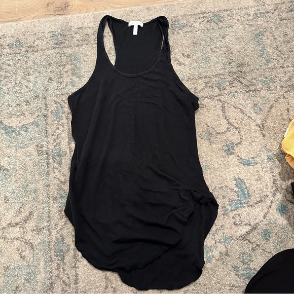 Black Leith Swoop Tank Top Womens Size Small - Picture 1 of 2